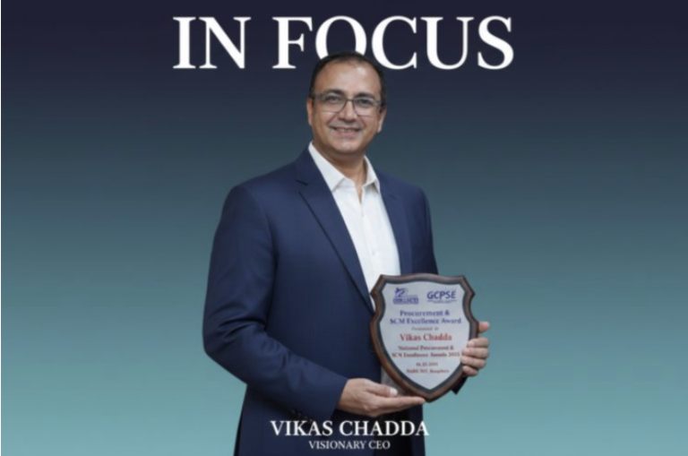 Inc91 Features Vikas Chadda at the National Procurement & SCM Excellence Awards 2025
